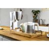 Enfinigy, Cafetera de filtro, 1,25 l, Plata-blanco, small 8