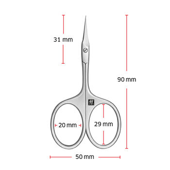 K&uuml;tik&uuml;l Makası | sivri u&ccedil;lu | 9 cm,,large 4
