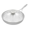 Industry 5, 28 cm 18/10 Stainless Steel Frying pan with glass lid silver, small 1