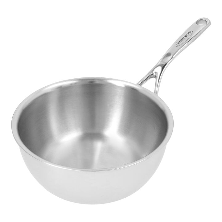 Atlantis 7, Sauteuse konisch 20 cm, 18/10 Edelstahl, large 4
