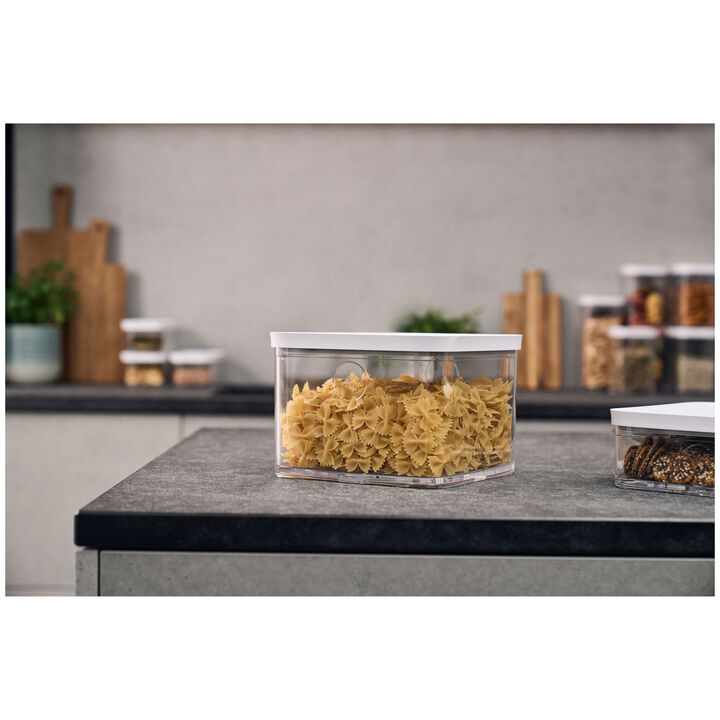 Fresh & Save CUBE, CUBE Container 2L / 21 cm, 4.2 Qt, Transparent-White, large 2