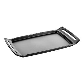 Double Burner Griddle/Plancha 38 cm x 25 cm, cast iron
