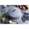 Cast Iron, 3.75 qt, French oven lily, Graphite Grey - Factory Second, small 3