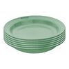 Dining Line, Lot de assiettes plates, 6-pcs. /24 cm, sauge, C&eacute;ramique, small 1