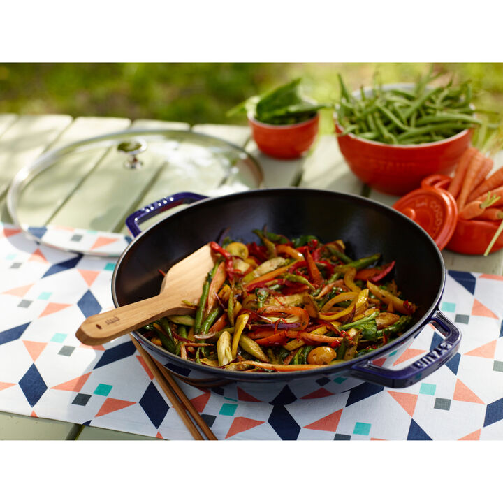 Cast Iron, 12-inch, Perfect Pan, Dark Blue, large 2