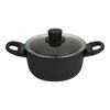 Avola,  aluminum Stock pot with glass lid, small 1
