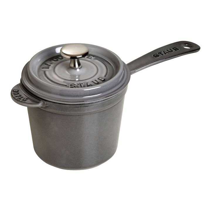 x Pamela Salzman - Cast Iron, 1.5 qt Sauce Pan, Cast Iron , large 1