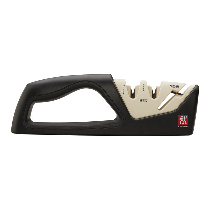 Edge Maintenance, Two-stage Pull-Through plus Shear Sharpener - White, large 1