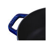 Cast Iron, 3.75 qt, Essential French Oven Lilly Lid, Dark Blue, small 2