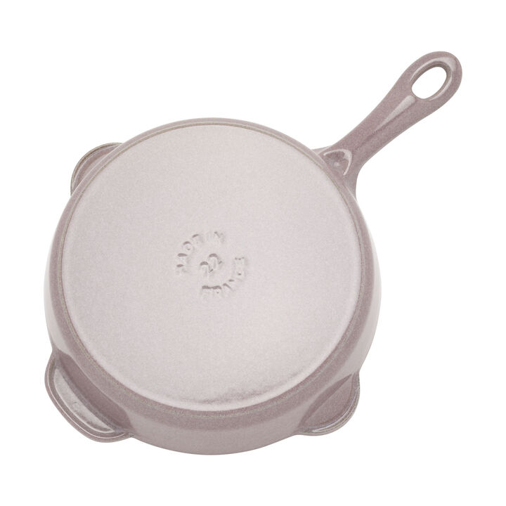 Pans, 22 cm / 8.5 inch cast iron Traditional Deep Frypan, cherry blossom, large 4