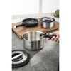 Unlock, 5-pcs, Set de casseroles, Argent, small 13