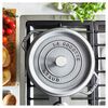 Cast Iron, 2.75 qt, Round, Dutch Oven, Graphite Grey, small 8