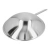 ControlInduc X, 36 cm, Wok fond rond, Noir argent&eacute;, small 2