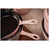Cast Iron, 8.5-inch, Traditional Deep Skillet, Peony Pink - Factory Second, small 8