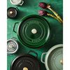 Cast Iron, 7 qt, Round, Dutch Oven, Basil, small 9