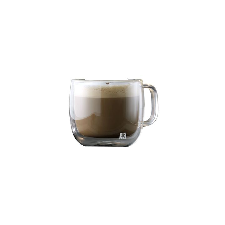 Sorrento Plus, 8 Piece, Cappuccino Mug Set - Value Pack, transparent, large 4