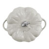 Cast Iron, 3.5 qt, Pumpkin, Dutch Oven With Stainless Steel Knob, White Truffle, small 5