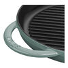 Cast Iron, 10-inch, Round, Double Handle Pure Grill, Eucalyptus, small 3