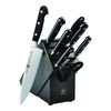 Professional S, 9 Piece, Knife block set, black, small 1