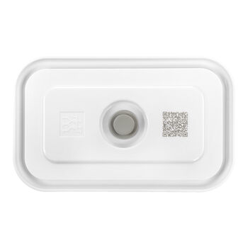 Vakumlu Saklama Kabı, M, Borosilikat Cam, Gri,,large 2