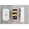 Fresh & Save, S, Vacuum Lunch Box, Plastic, Semitransparent-Grey, small 8