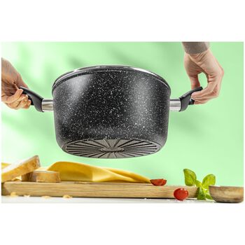 Derin Tencere Kapaklı | Al&uuml;minyum | 24 cm,,large 5