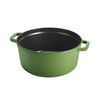 Cast Iron, 5.5 qt, Round, Dutch Oven, Pistachio, small 3