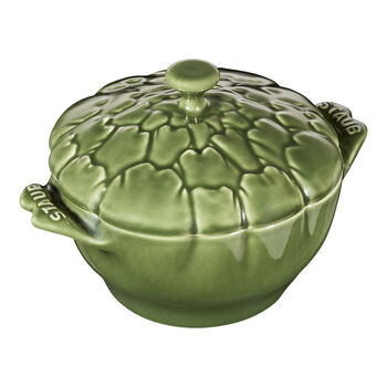 Ceramic Cocotte | Fesleğen | 13 cm | 450 ml | Enginar,,large 9