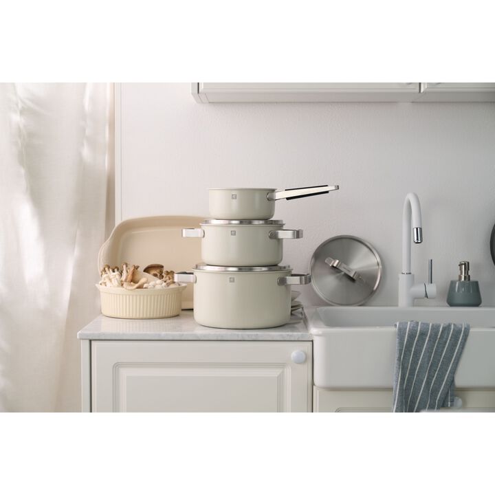Pure, Cookware set, 6 Piece, 18/10 Stainless Steel, large 4