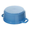 La Cocotte, 4 qt, Round, Cocotte, French Blue, small 4
