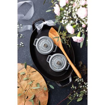 D&ouml;k&uuml;m Tencere | Grafit Gri | 14 cm | 800 ml | yuvarlak,,large 8