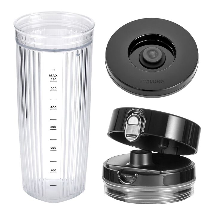 Enfinigy, Accessoires voor blenders, 550 ml, Zwart, large 1
