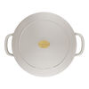 Bellamonte, Cocotte rotonda - 28 cm, avorio, small 8