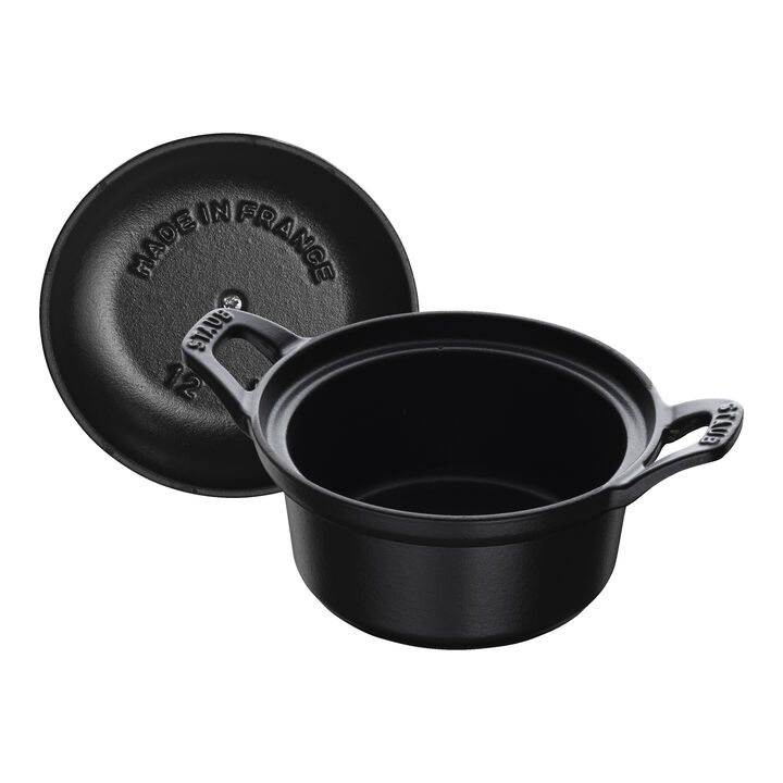 Specialities, La Coquette 12 cm, Rund, Sort, large 4