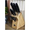 Brenta, 7-pc, Knife block set, Natural, small 4