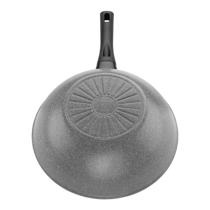 Terreno Plus, Wok, 28 cm, Aluminium, Titanverstärkte keramische Antihaftbeschichtung, large 4