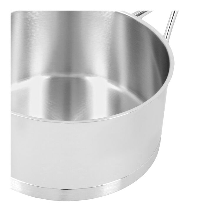 Atlantis 7, Cazo con tapa 20 cm, 18/10 Acero inoxidable, Plata, large 3