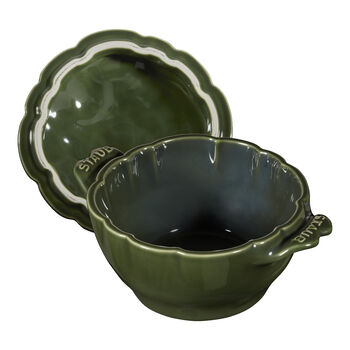 Ceramic Cocotte | Fesleğen | 13 cm | 450 ml | Enginar,,large 5
