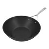 Alu Pro 5, 30 cm / 12 inch aluminum Wok flat bottom, small 3