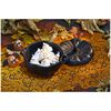 Stoneware, 0.5 qt, Pumpkin, Petite Dutch Oven, Matte Black, small 11
