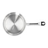 Specialties 3, Pocheuse &agrave; &oelig;ufs 4 inserts 18 cm, Inox 18/10, Argent&eacute;, small 4