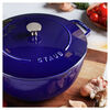Cast Iron, 5 qt, Essential French Oven, Dark Blue, small 9