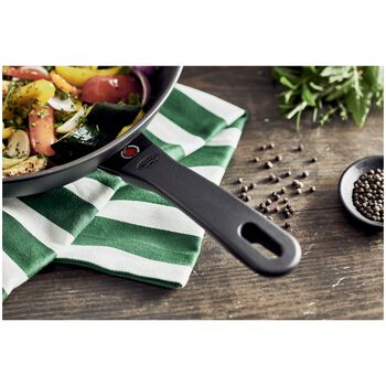 Wok Tava | Al&uuml;minyum | Siyah | 30 cm,,large 3
