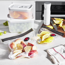 Set per sottovuoto con contenitori, sacchetti e accessori, 17-pz. / S/M/L, colori misti, Plastica