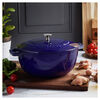 Cast Iron, 5 qt, Essential French Oven, Dark Blue, small 2
