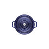 La Cocotte, 5.25 l cast iron round Cocotte, dark-blue - Visual Imperfections, small 3