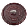 Cast Iron, 6 qt, Pig, Cochon Shallow Wide Round Dutch Oven, Grenadine, small 4