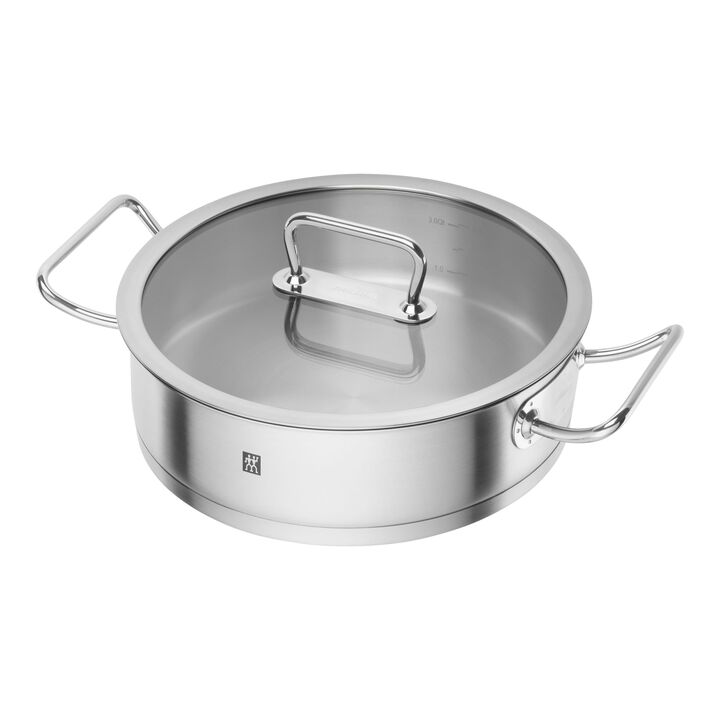 Pro, Serveringspande 28 cm, 18/10 rustfrit stål, large 1