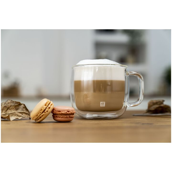 Sorrento Plus, Cappuccino-glas sæt, 6 stk. / 450 ml, glas, large 4