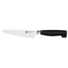 VIER STERNE, Set di coltelli con ceppo, 6-pz., nero, small 5